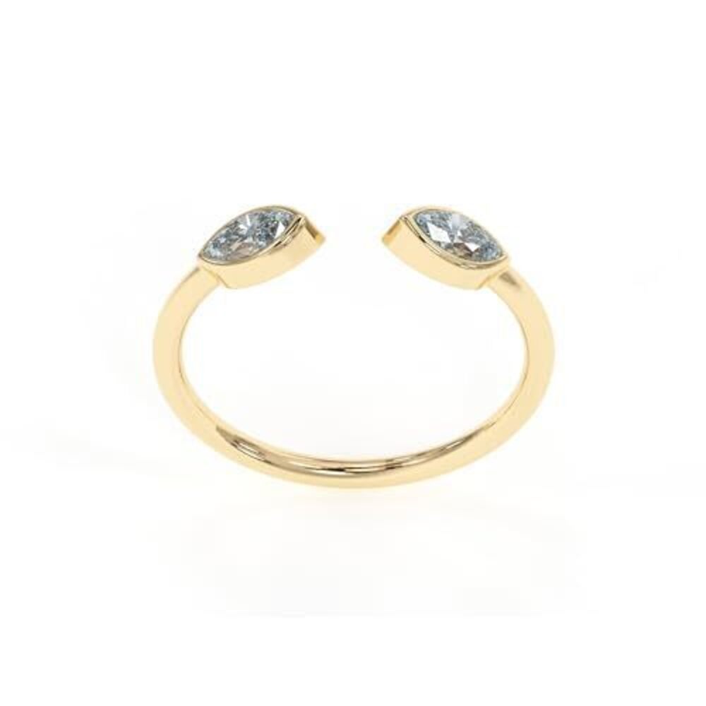 1038 Aquamarine Rings, 18K Gold Rings Teen Girls That Don't Tarnish - Real